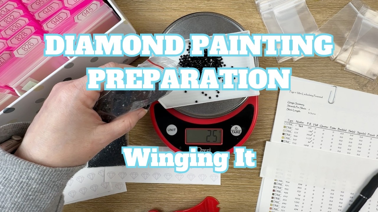 Am I Making A Mess Of This? Would You Want It This Way? | Diamond Painting Preparation