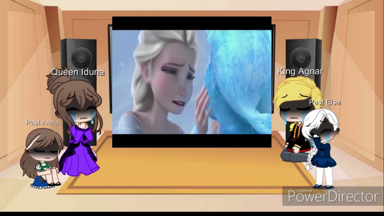 Past Elsa and Anna's family react to their future| No thumbnail|