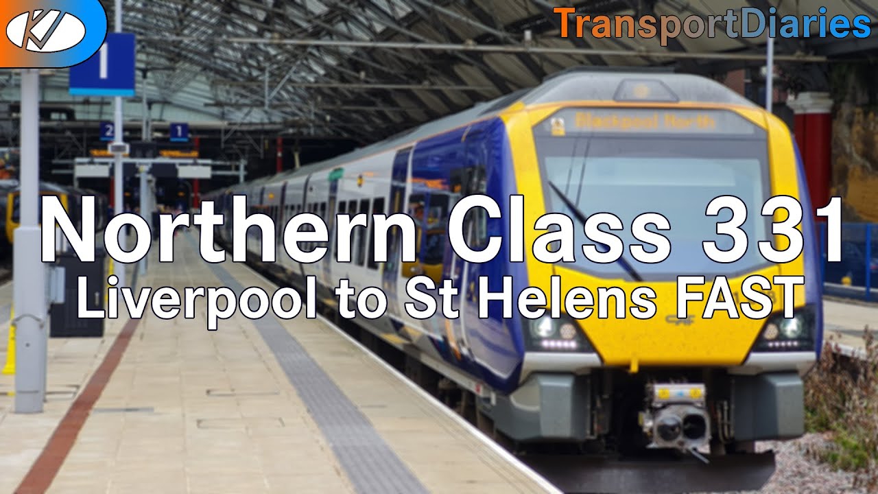 (Insane Acceleration!) Northern Class 331 Full Journey: Liverpool Lime Street - St Helens Central
