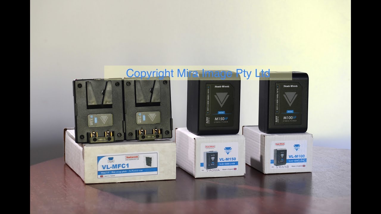 Hawk Woods New V Lock Batteries & Hot Swap Plate Ver 2