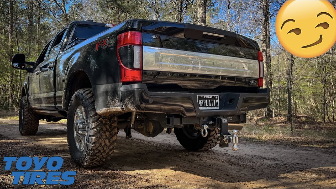 Установка 37-дюймовой коробки передач Toyo M/T на F250