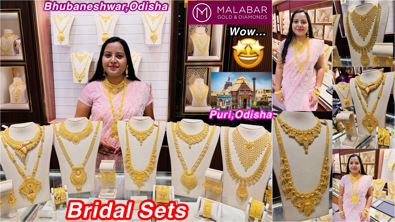 Khubsurat🤩Bridal sets for Wedding season specially from Malabar gold & diamonds,Bhubaneswar,Odisha