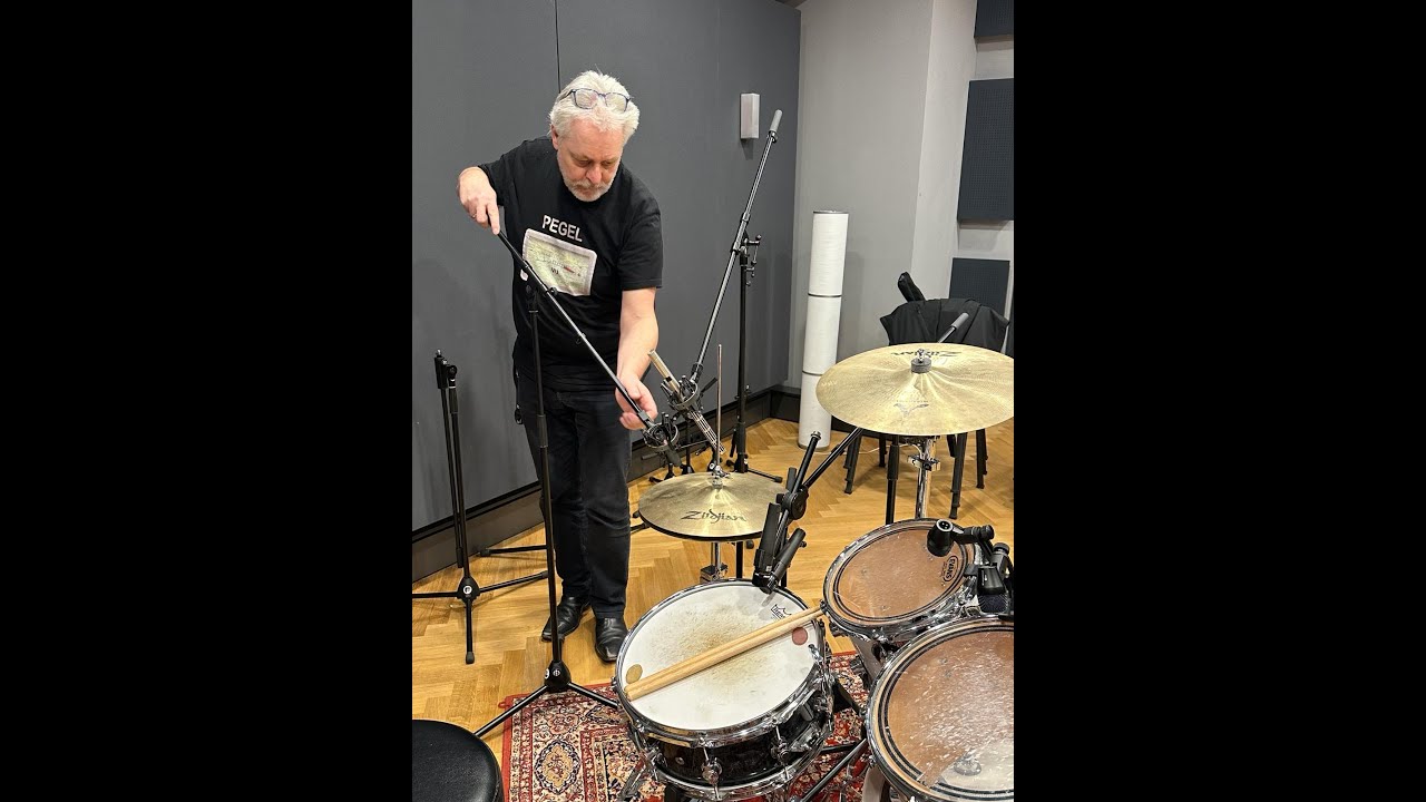 FloydBox Drum Mikrofonierung im Studio 301 Frankfurt