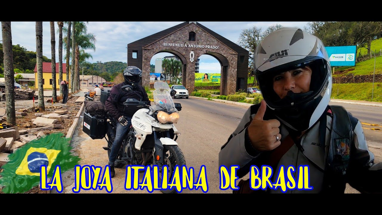 “Viaje en moto por Brasil: descubriendo ANTONIO PRADO” 🛵