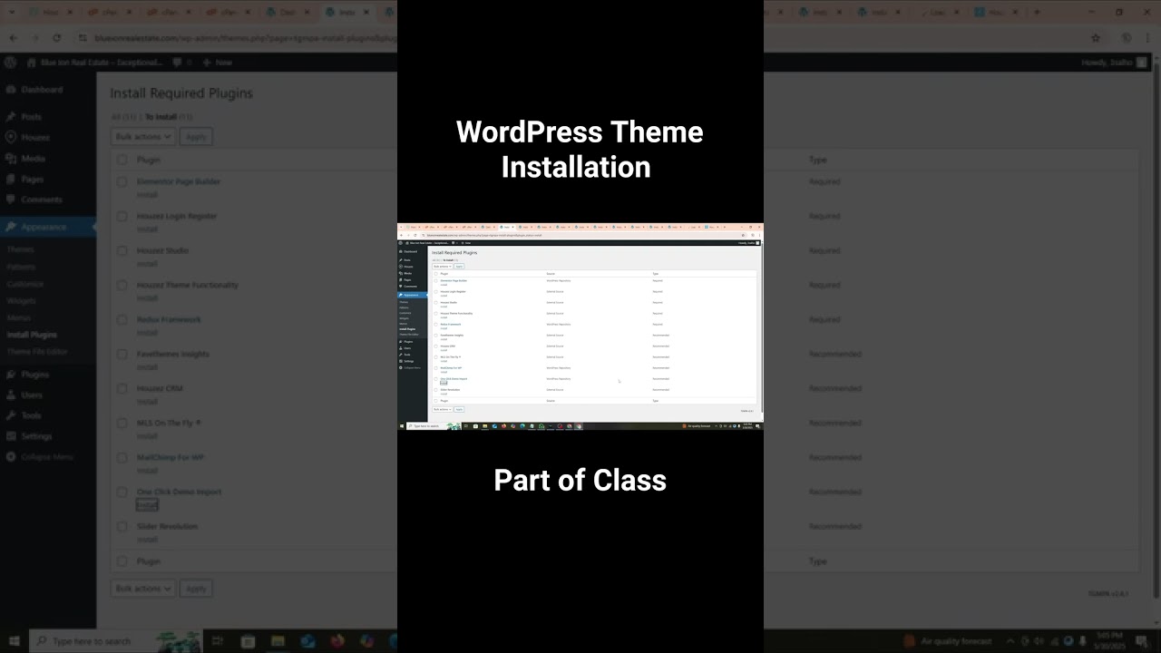 Houzez theme installation process #wordpresstutorial #wordpressthemes