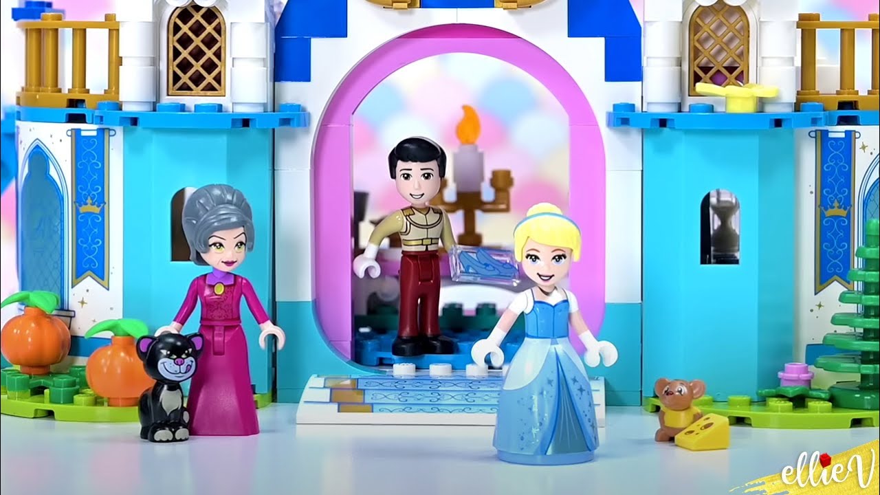 Did we need another Cinderella castle? Lego Cinderella & Prince Charming's Castle build review