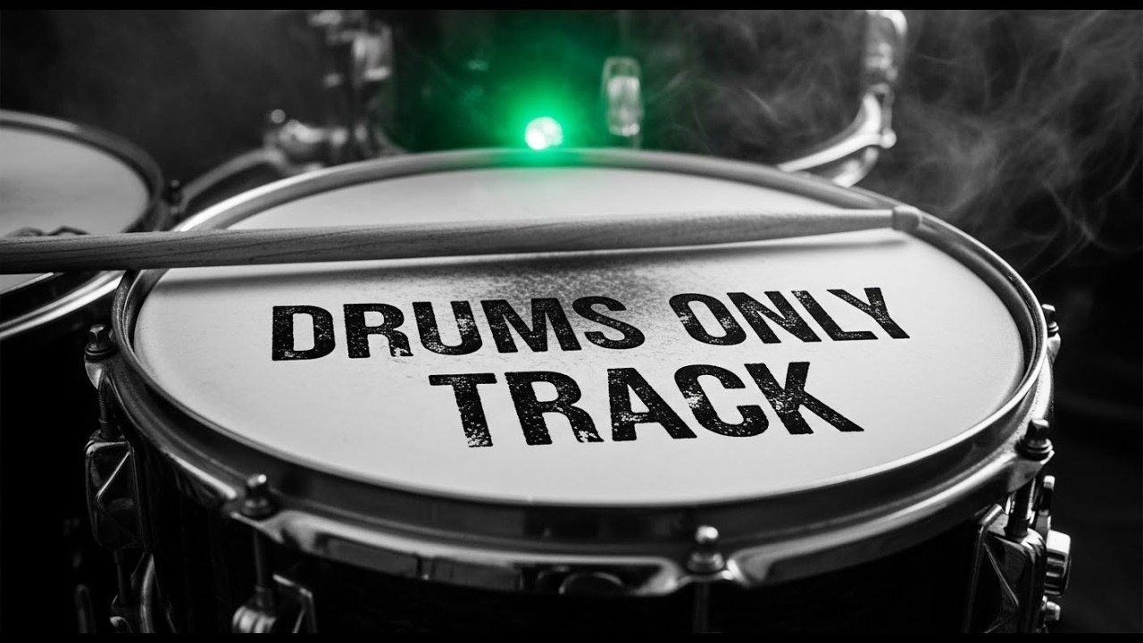 Blues Drum Track for Soulful Pentatonic Lead Guitar Expression Practice