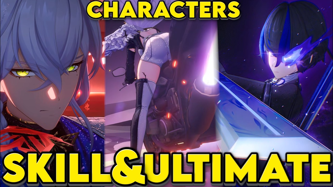 ALL CHARACTER SKILL, COMBO, ULTIMATE AND KIT! | NTE (Neverness to Everness) Beta