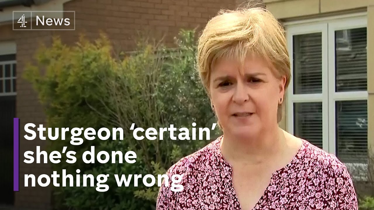Nicola Sturgeon says she's 'done nothing wrong'