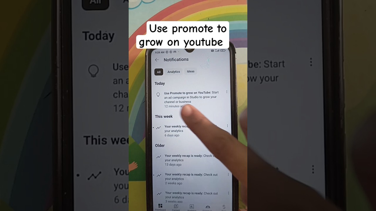 use promote to grow on youtube 😊 #youtube #notification #shorts #trending #promote #viralvideo
