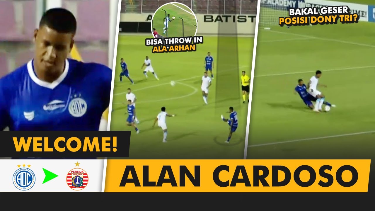 WELCOME PERSIJA! • Alan Cardoso • Skill & Goal Terbaru 2025!