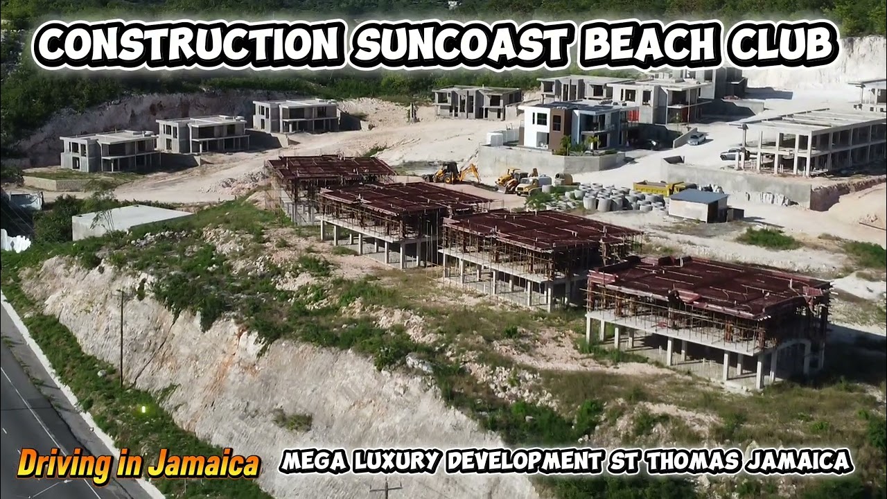 Строительство пляжного клуба Suncoast Beach Club Jamaica