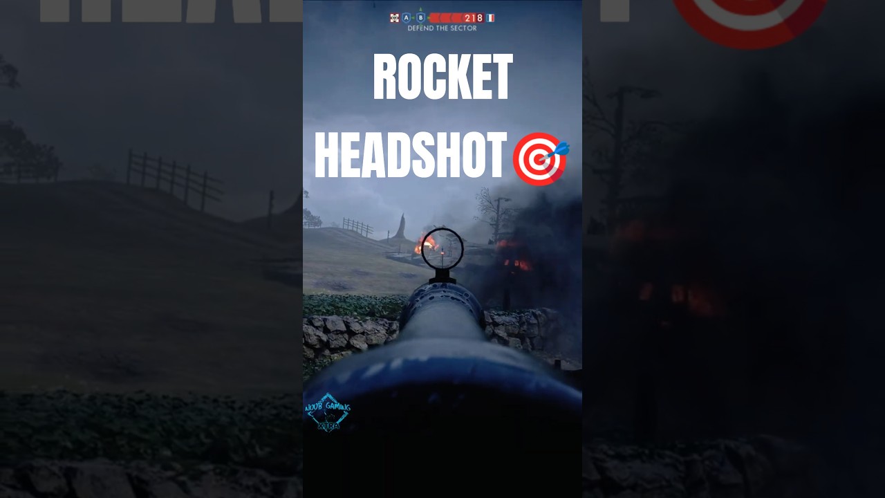 He Ate that Rocket #battlefield1 #shorts