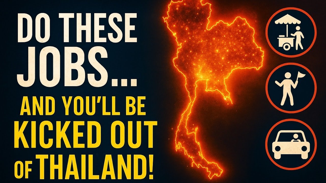 UNDER NO CIRCUMSTANCE Can Foreigners do These Jobs in Thailand