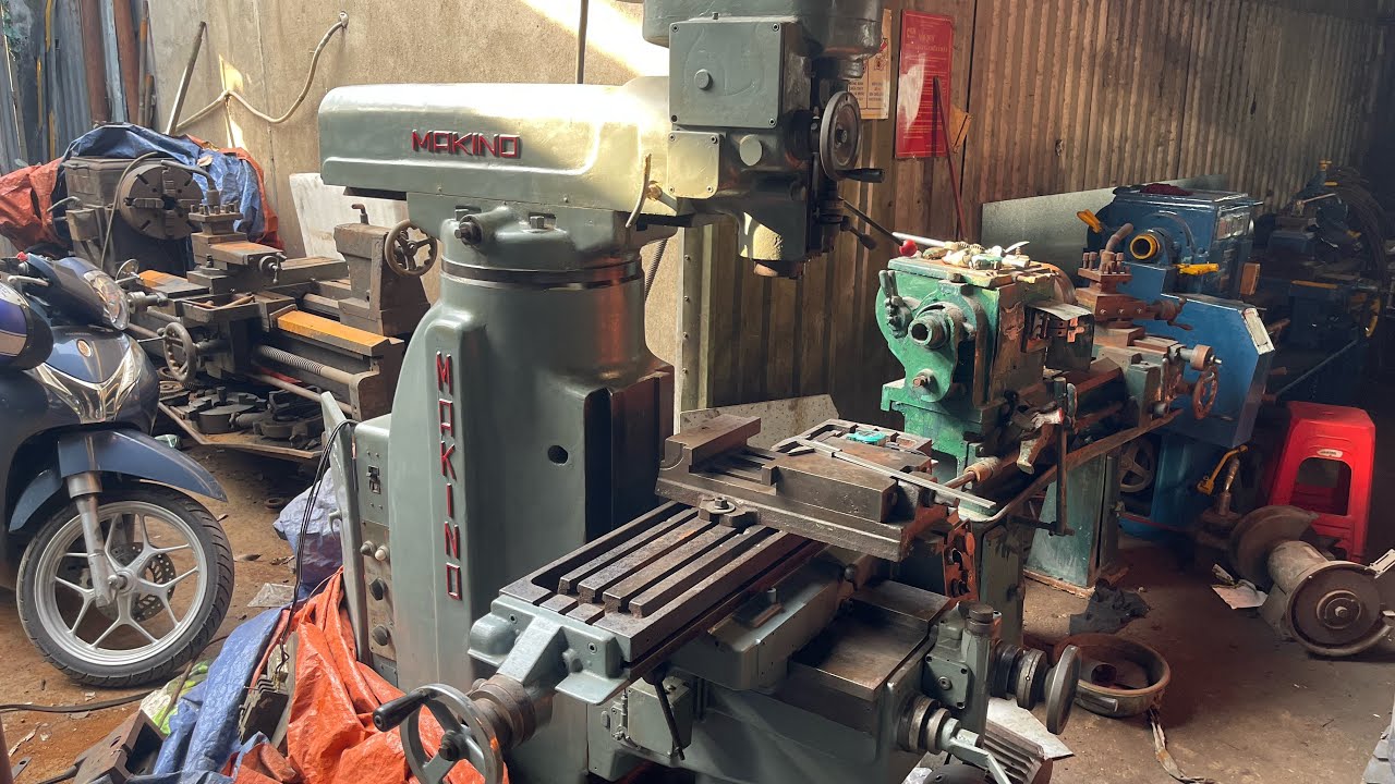 Phay makino luôn Êtô chốt nhanh 30tr-Lh 0938493912