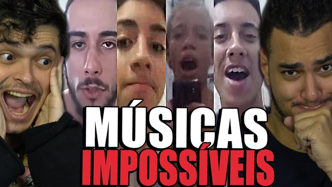 INCRITOS do voce sabia CANTANDO as músicas IMPOSSIVEIS