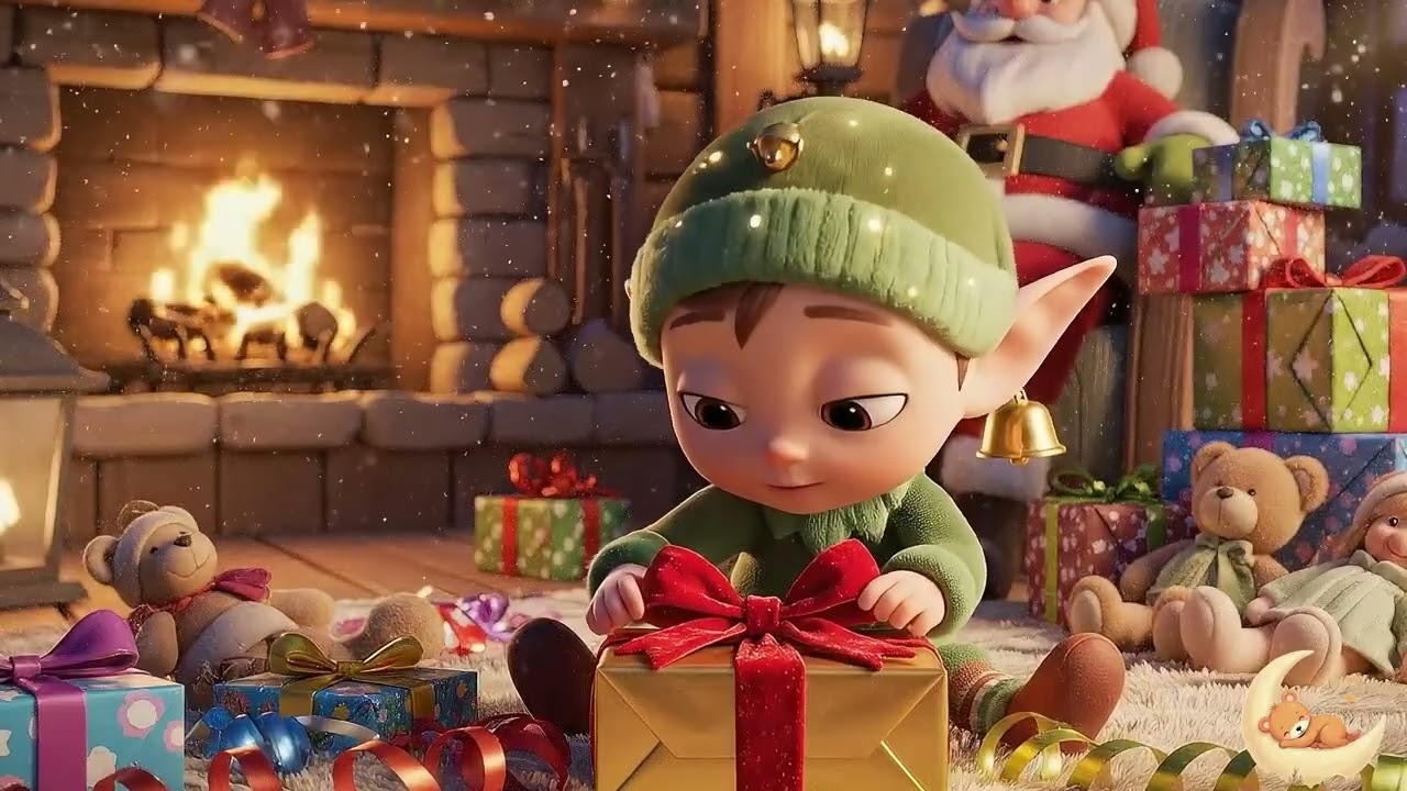 What Happens in Santa's Workshop at 3 AM? 🤫 The Quietest Christmas Lullaby