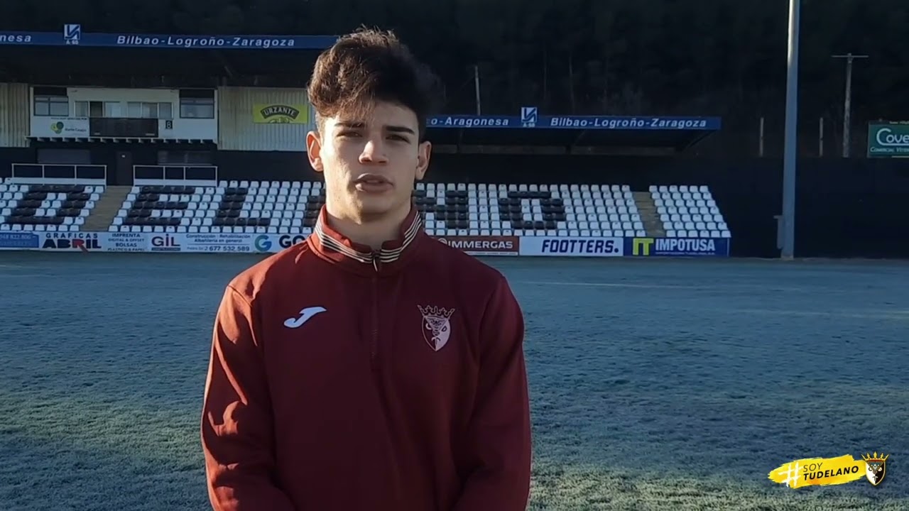 | #SoyTudelano |  Os presentamos a Lluc, jugador de nuestro Juvenil División de Honor