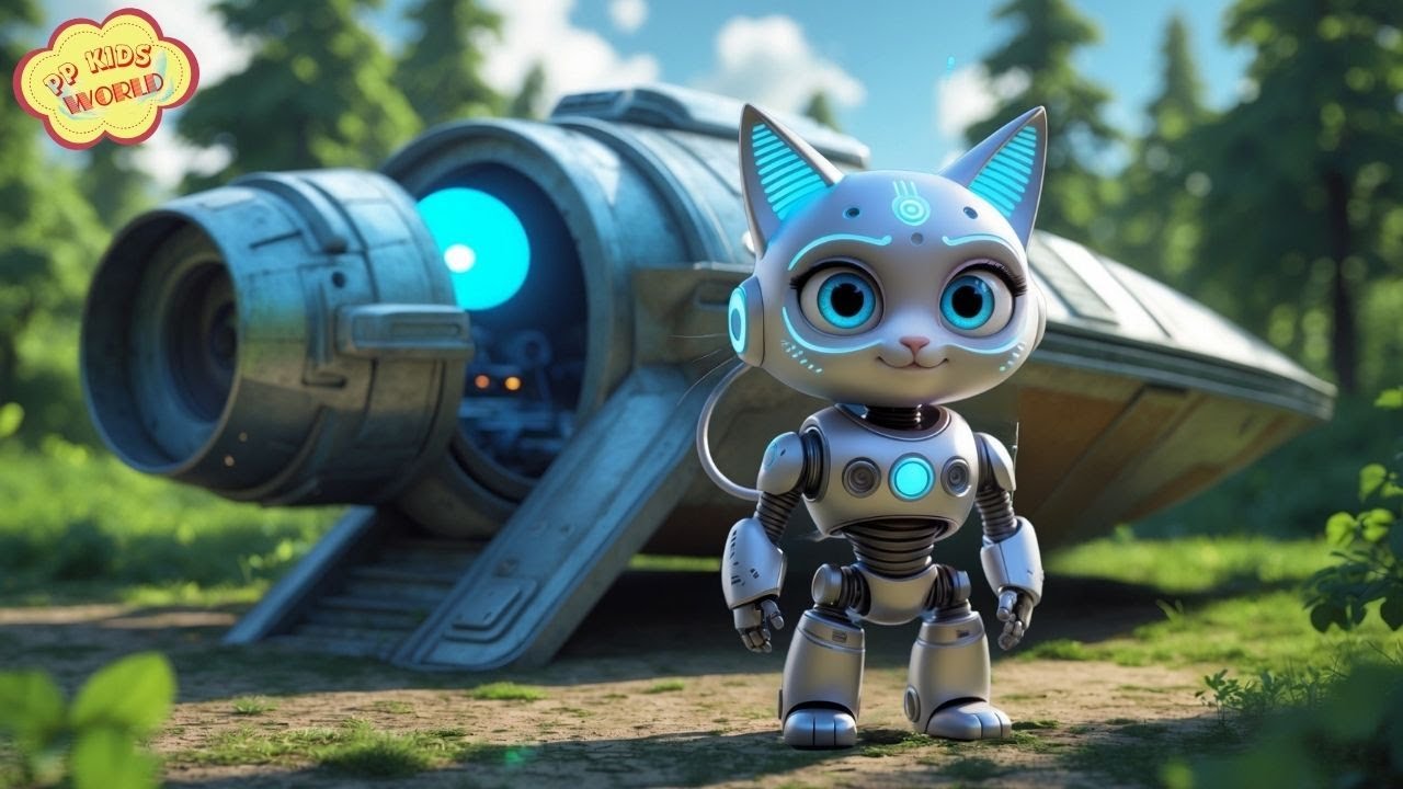 ROBOT CAT ADVENTURE #kidssong #adventuresforkids #KidsFunTime #LearningWithFun #music