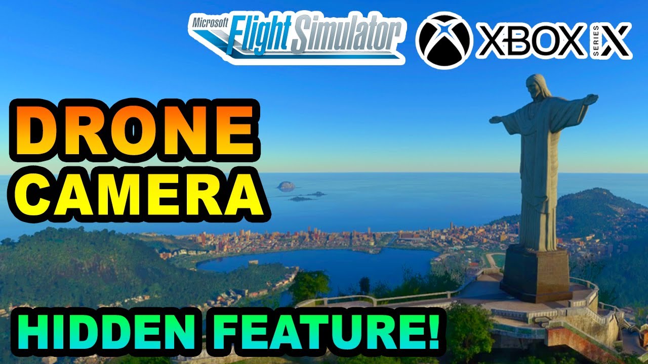 Microsoft Flight Simulator | DRONE CAMERA (Hidden Feature) ON XBOX | BEGINNERS GUIDE