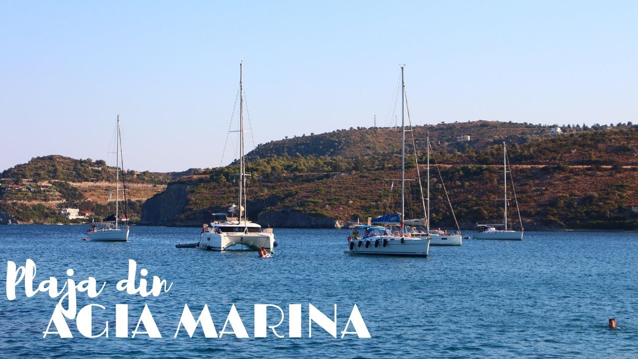 Plaja din Agia Marina/ insula Eghina/ Aegina