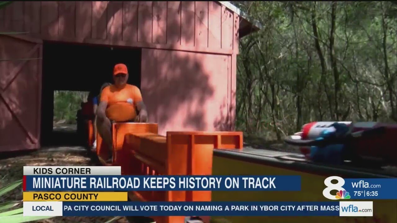 All Aboard! Central Pasco & Gulf Railroad offers free rides, big smiles in Crews Lake Wilderness Par