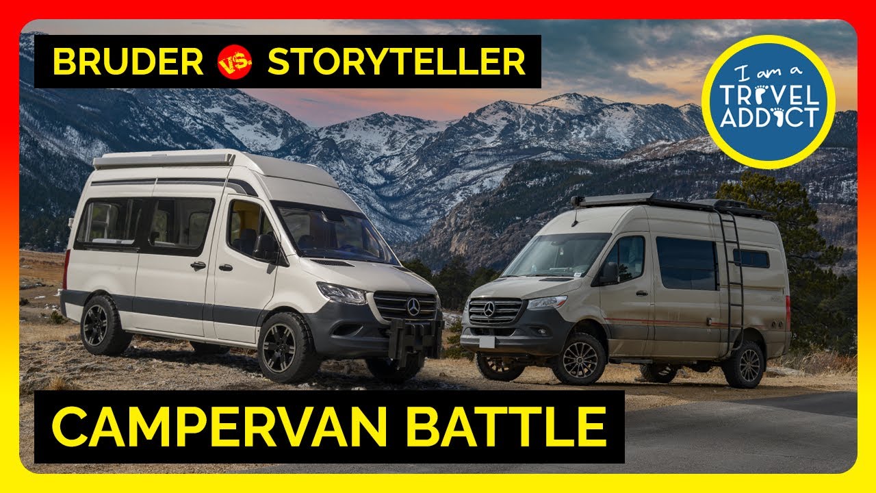 Storyteller Overland Classic Mode vs. Bruder Mercedes Sprinter Camper!