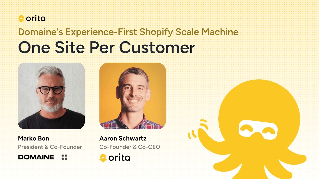 One Site Per Customer: Marko Bon on Domaine’s Experience-First Shopify Scale Machine