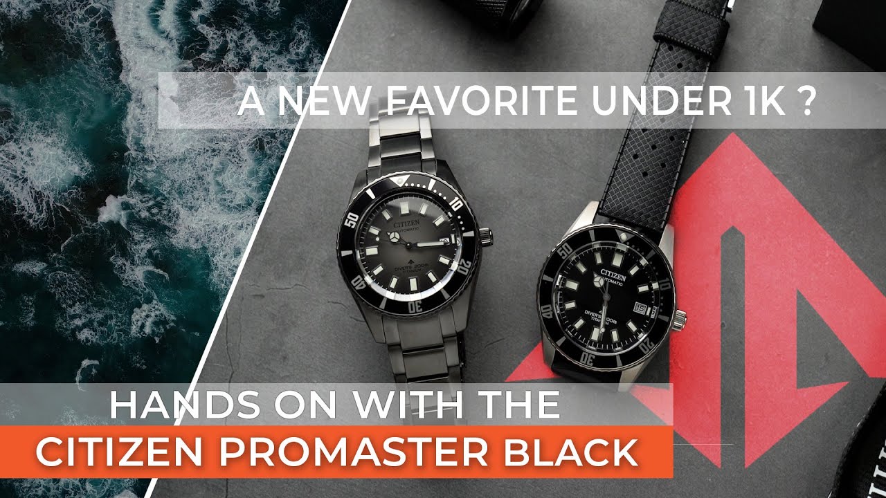 Знакомьтесь с новыми дайверскими часами Citizen Promaster. Модель Fujitsubo Black Super Titanium.