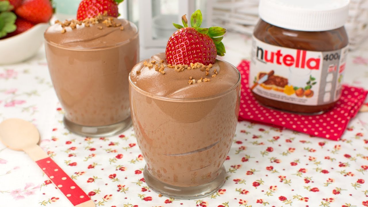 2-Ingredient Nutella Mousse - How to Make Quick & Easy Nutella Mousse