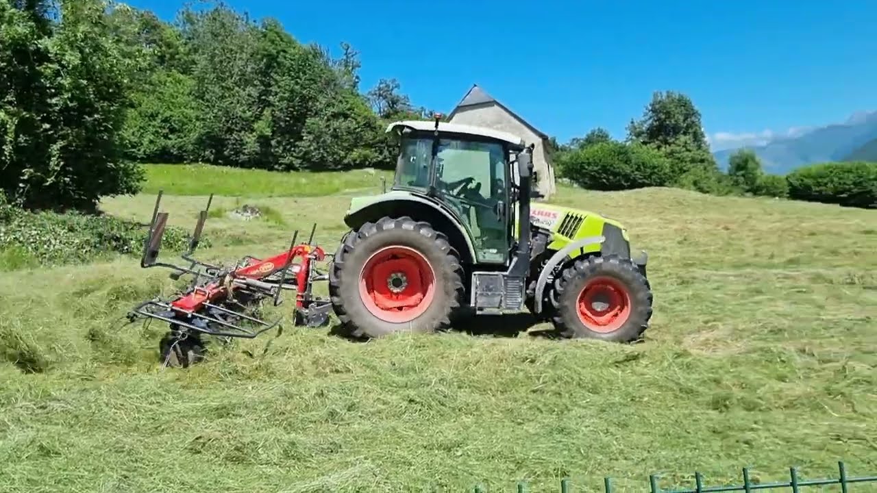 Fanage Foins 2024 / Claas / Vicon / Hautes-Pyrénées