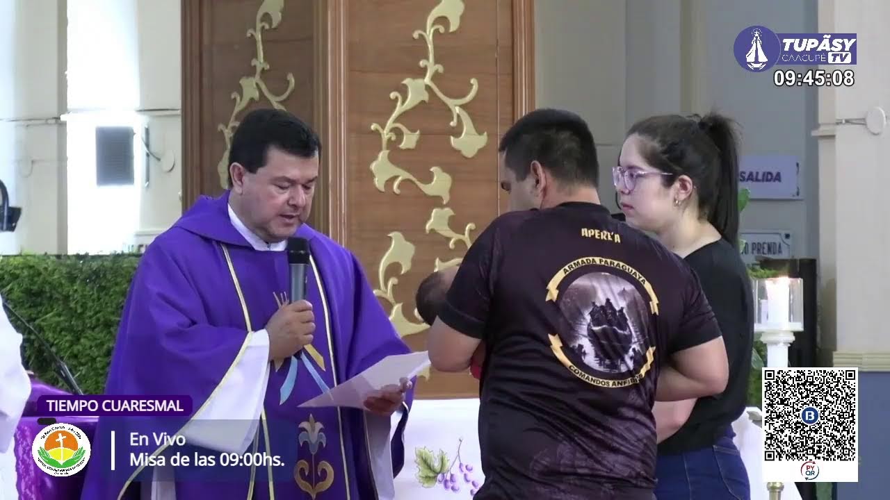 🔴En Vivo  - 🔵Tupãsy Caacupé TV, el canal de la Virgen. - 23/02/2026
