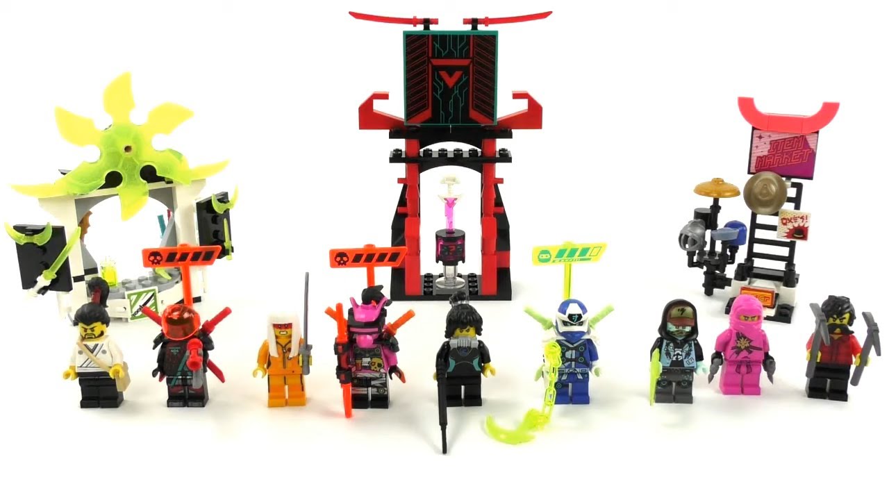 LEGO Ninjago 2020 Set 71708 - Marktplatz / Review deutsch
