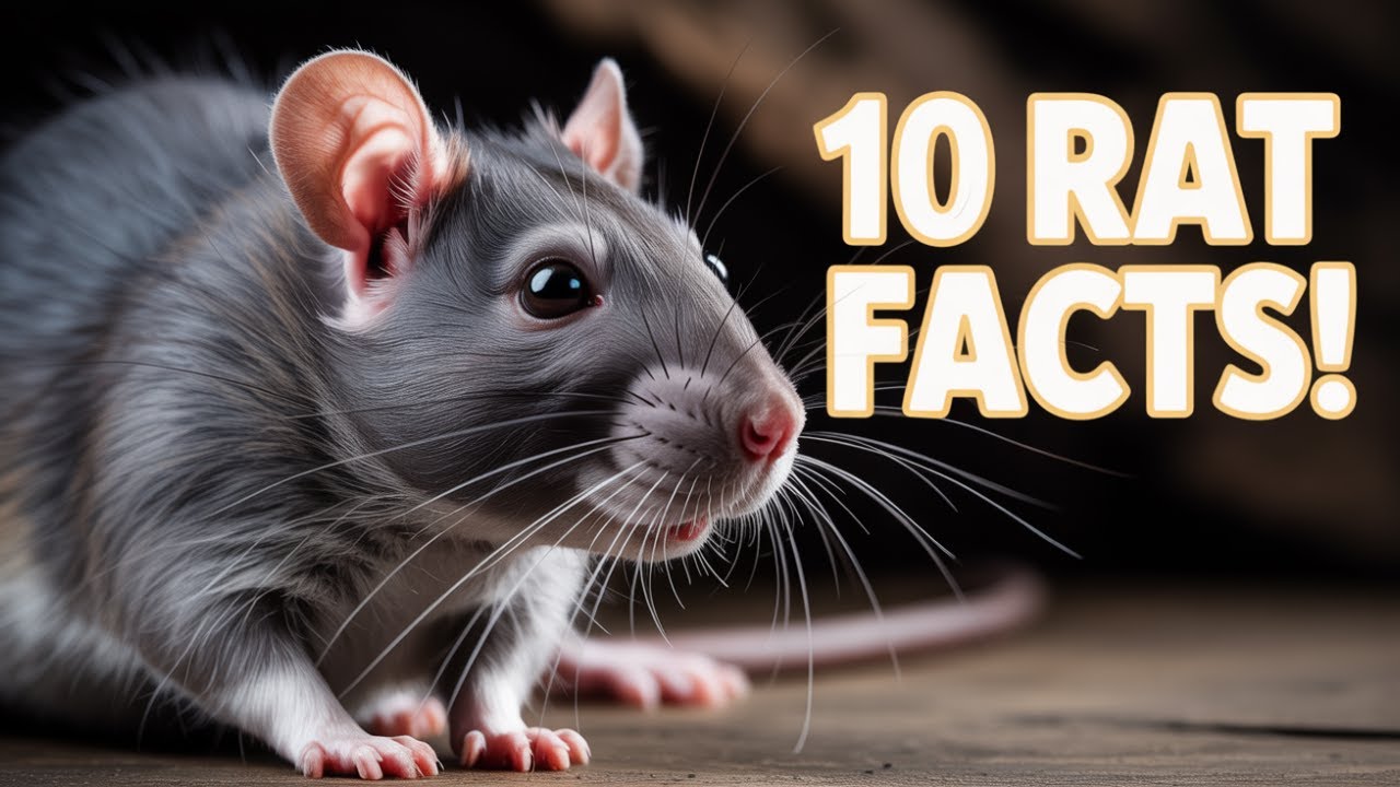 10 Mind-Blowing Facts About Rats You Never Knew! 🐀😱