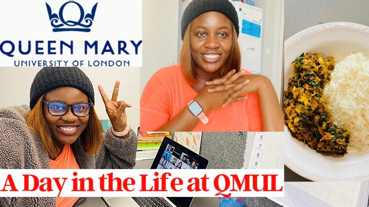 LIFE AT QUEEN MARY UNIVERSITY OF LONDON. A DAY OF ONLINE STUDIES IN QMUL AS A PG STUDENT.