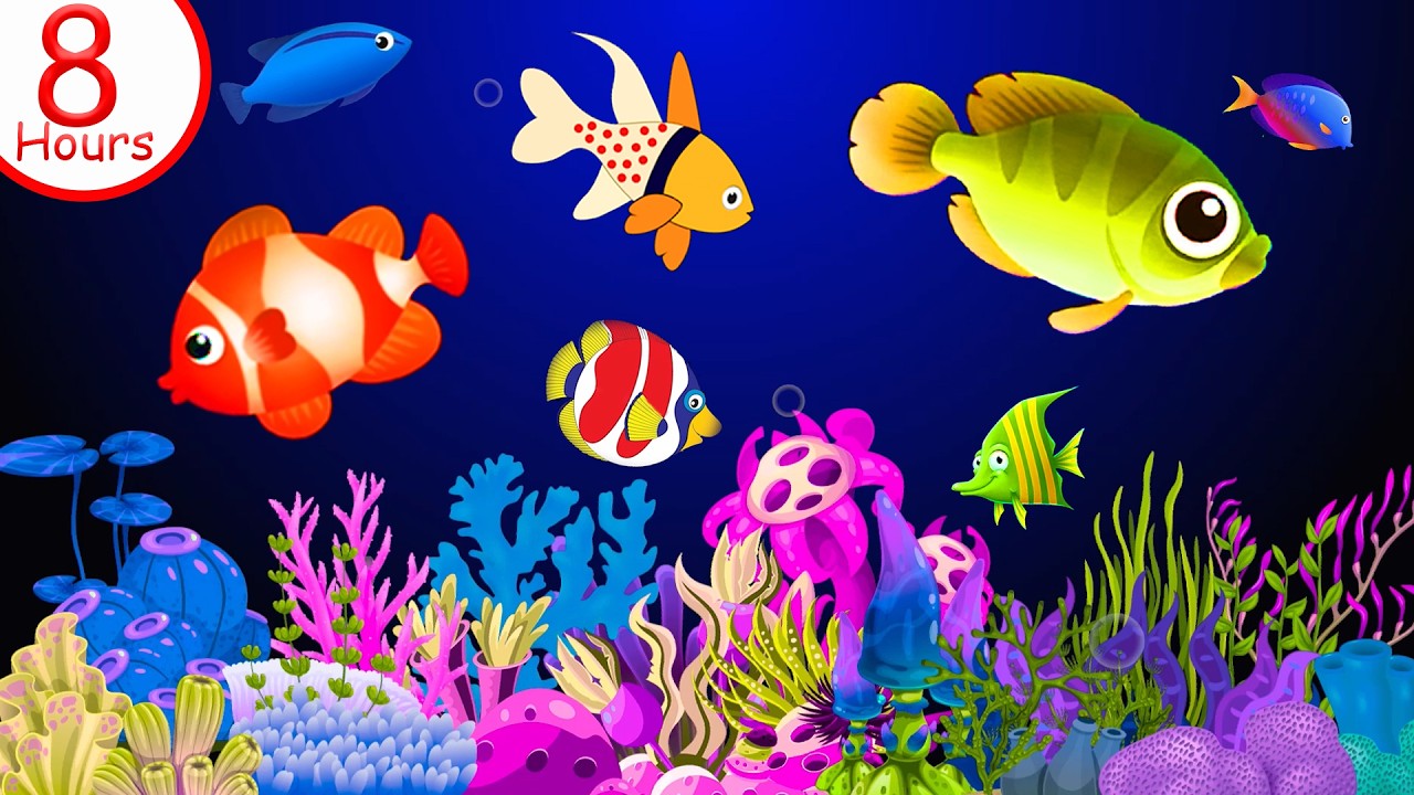 Bedtime Lullabies and Calming Undersea Animation ♫ Baby Lullaby #195