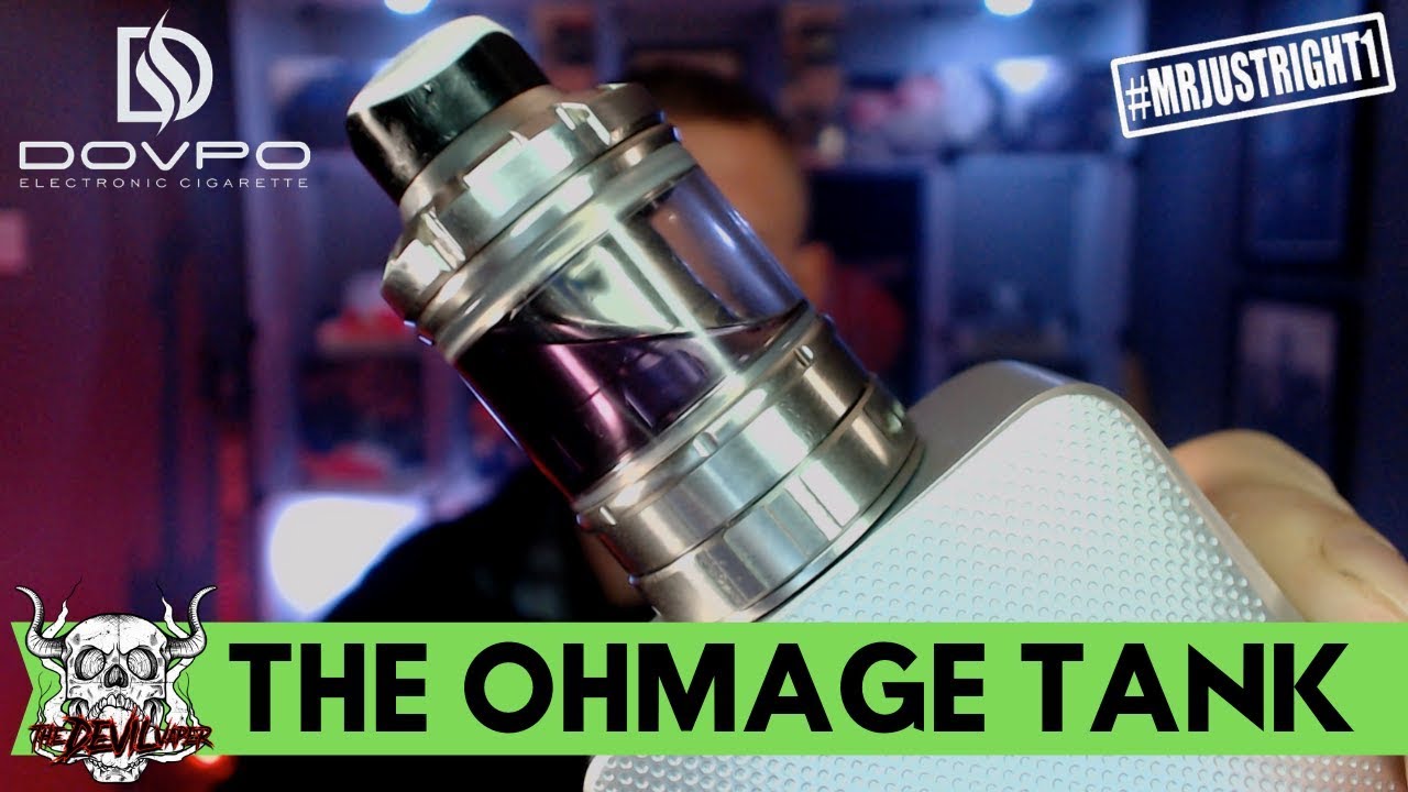 DOVPO The Ohmage Tank Review - Double Stacked Mesh Coils!