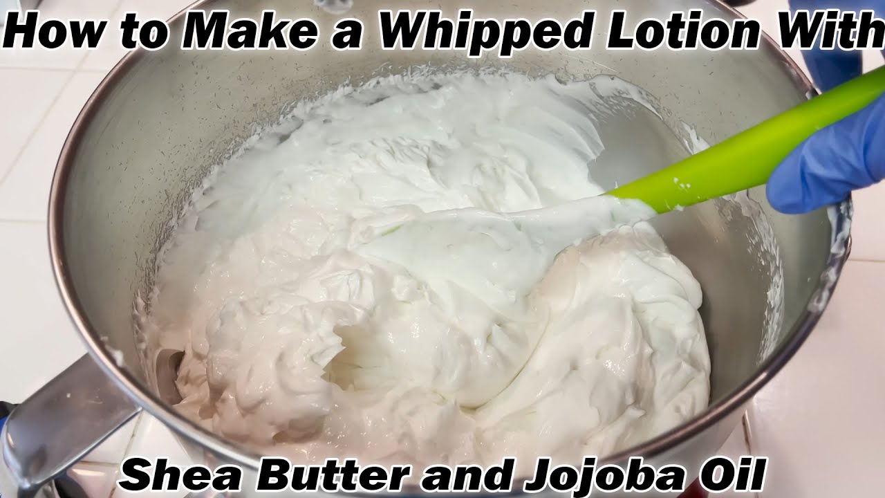 How To Make A Whipped Lotion (Whipped Lotion Making Tutorial + DIY)