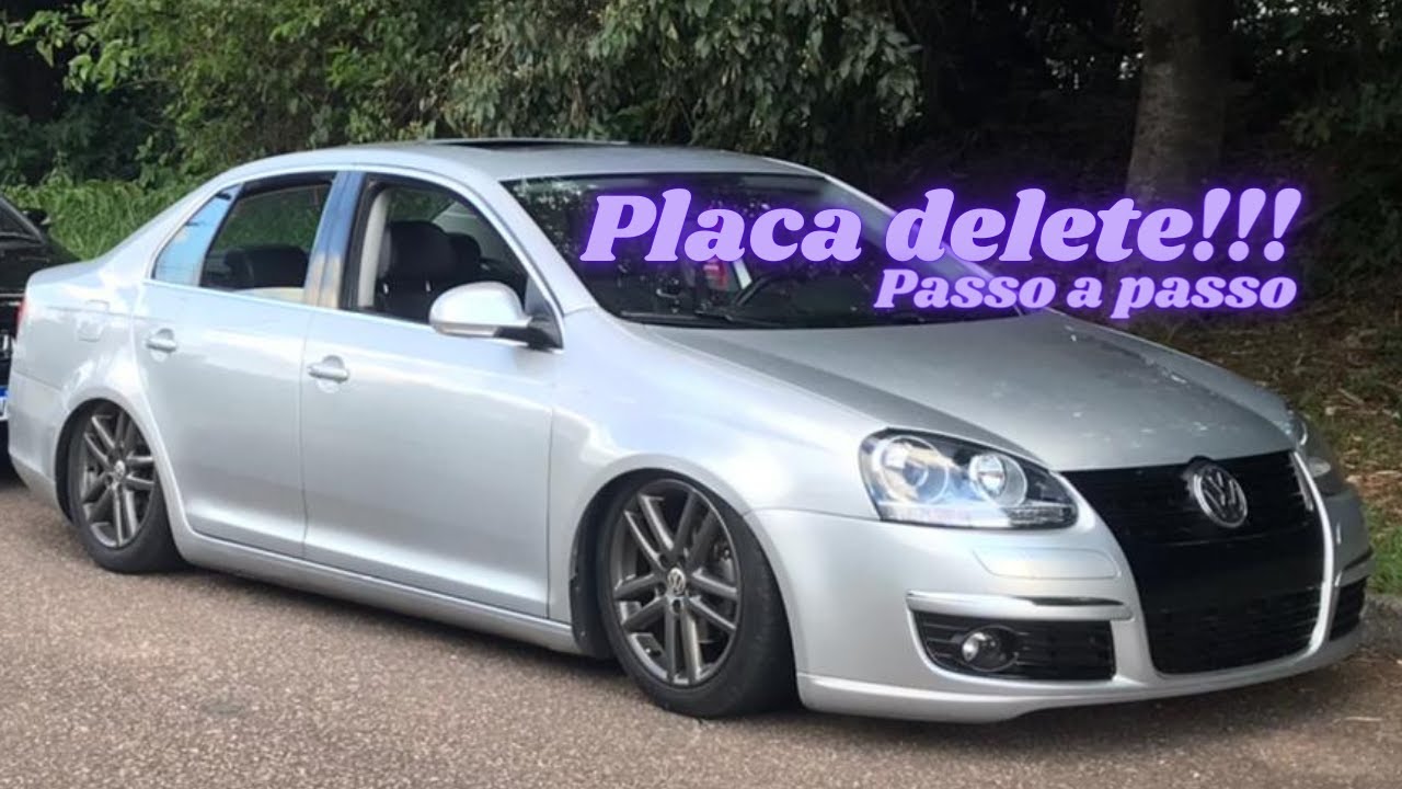 Placa delete!!!Como fazer placa com imã sem parafusar no parachoque.