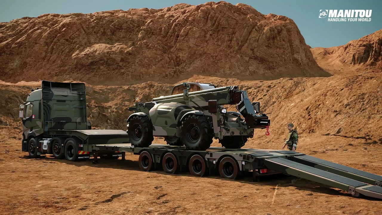Soluciones de defensa Manitou al servicio de las fuerzas armadas