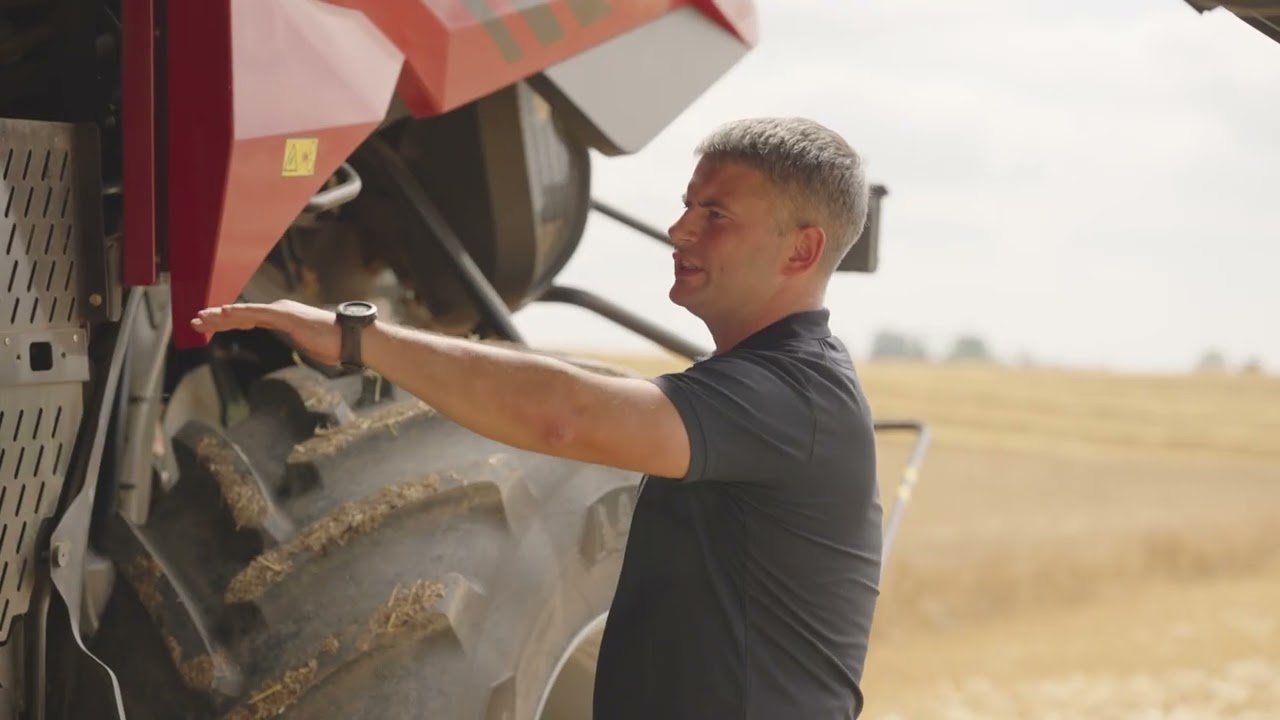 Dotnuva Baltic | Case IH AF10 kombaino pristatymas