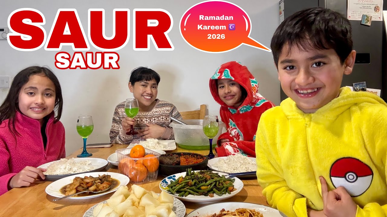 SAHUR HARI PERTAMA RAMADAN 2026 DI IRLANDIA | RAMADAN 2026 DI EROPA BARENG BULE-BULE BLASTERAN 