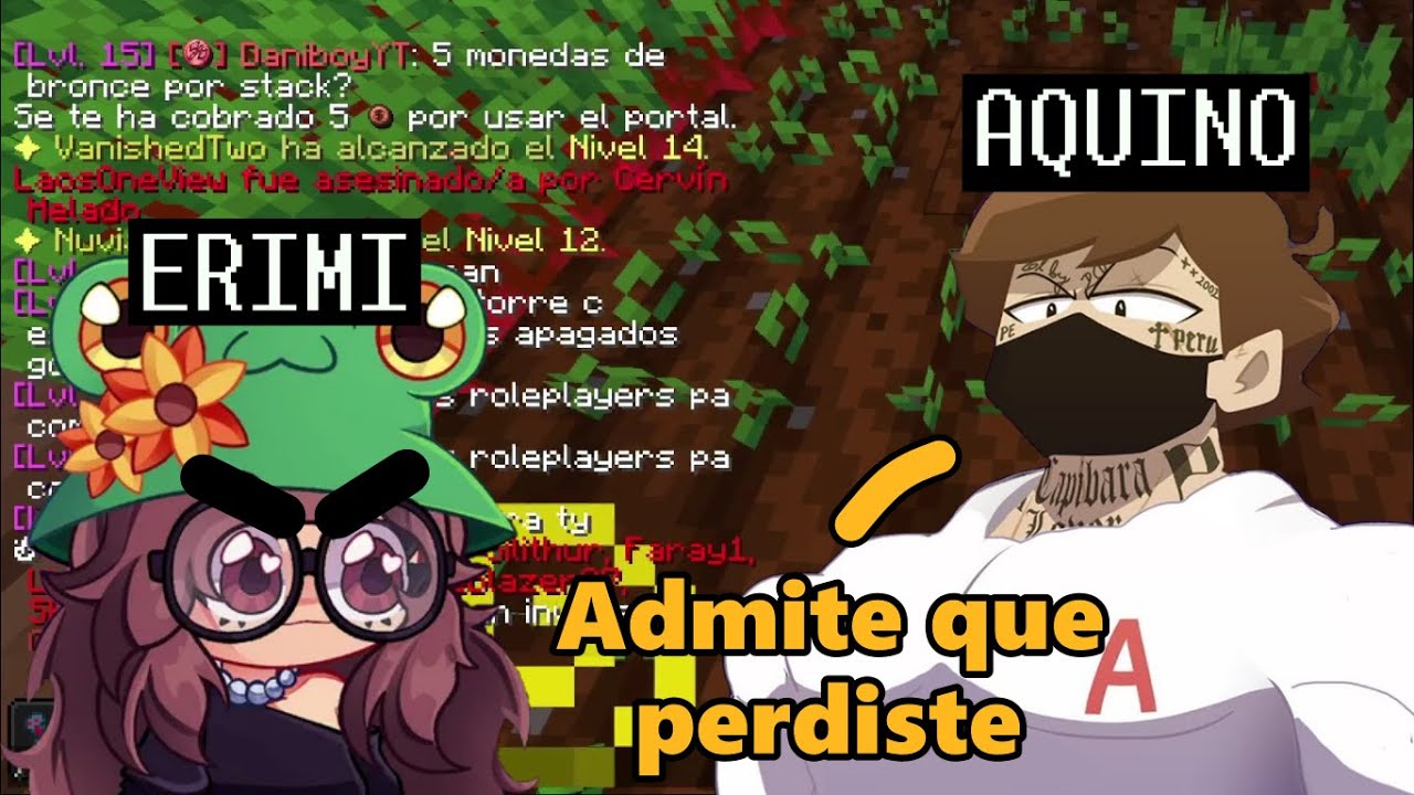 ERIKA no ADMITE la DERROTA