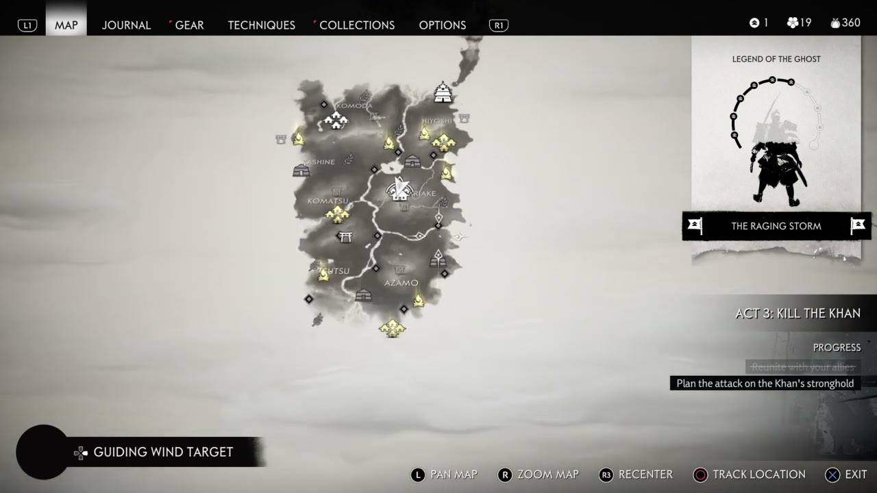 Ghost of Tsushima - Izuhara Liberation Points