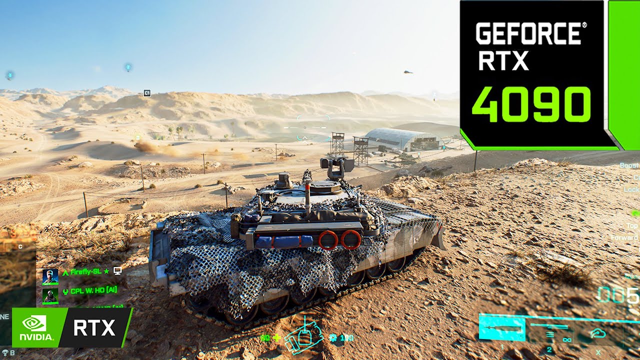Battlefield 2042 : RTX 4090 24GB ( 4K Ultra Graphics RTX ON / DLSS ON )