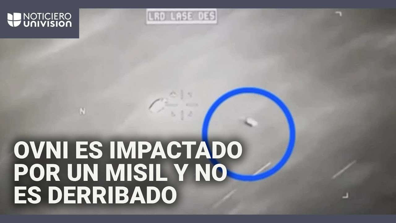 Revelan video de un ovni siendo impactado por un misil: detalles de audiencia en el Congreso de EEUU