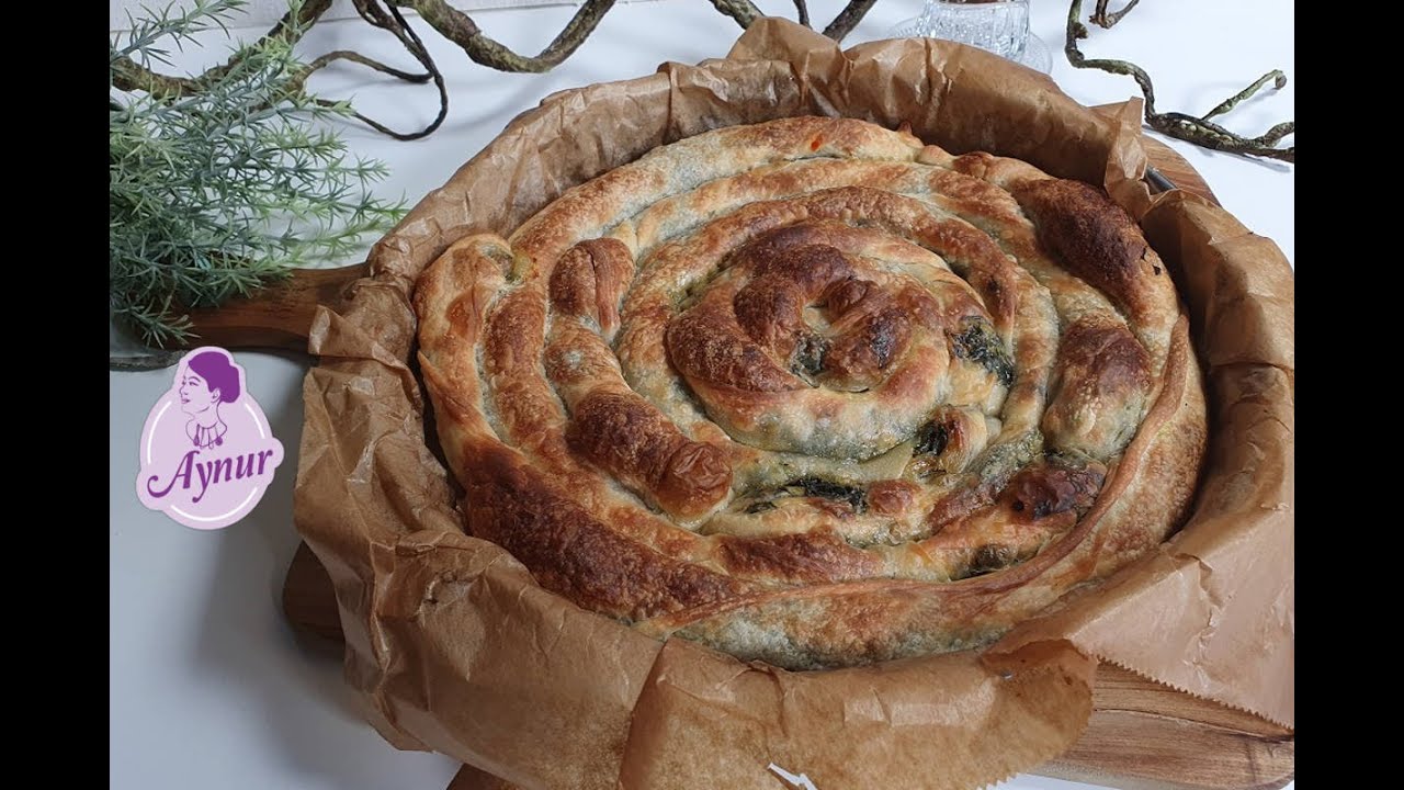 Megalecker und knusprig gebackener Börek mit Spinat und Porree Füllung I Ramadan Rezepte