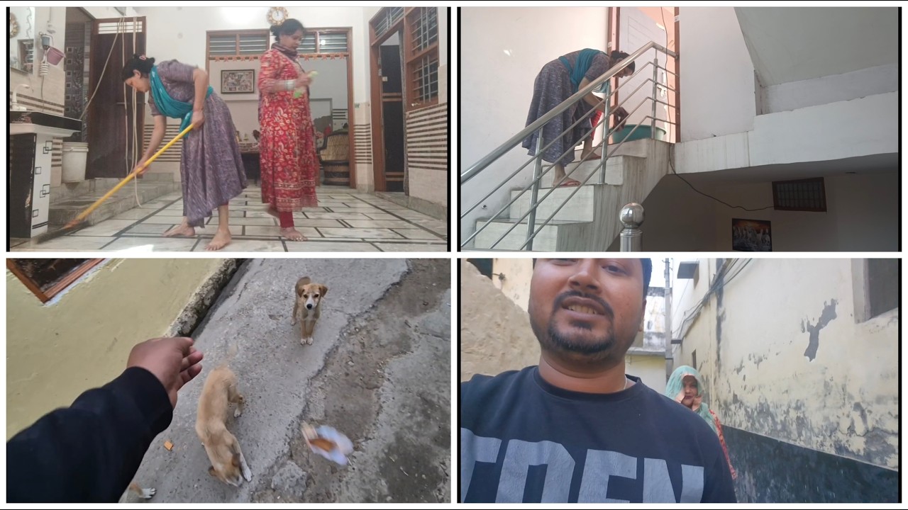 Shubah Shubah Piche Padh Jate Hain– Holi Se Pahle Ghar Ki Saf Safai Or Farah KiDhulai– Amit Family