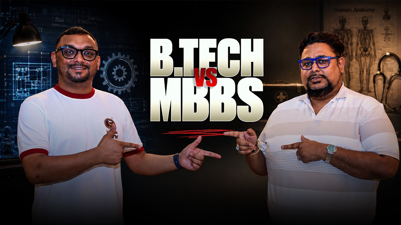 B.Tech vs MBBS &mdash; The Future Debate #viral #education #trending #btech