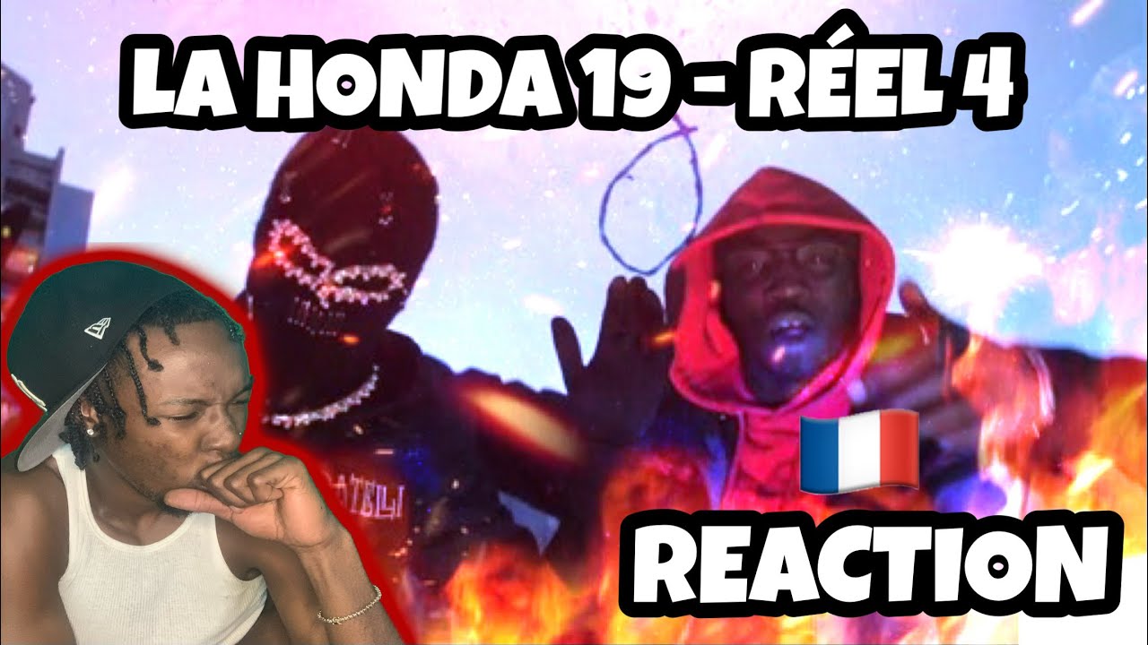 AMERICAN REACTING TO FRENCH DRILL RAP! La Honda 19 - Réel 4